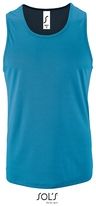 Camiseta Tecnica Tirantes Hombre Sporty Sols - Color Aqua